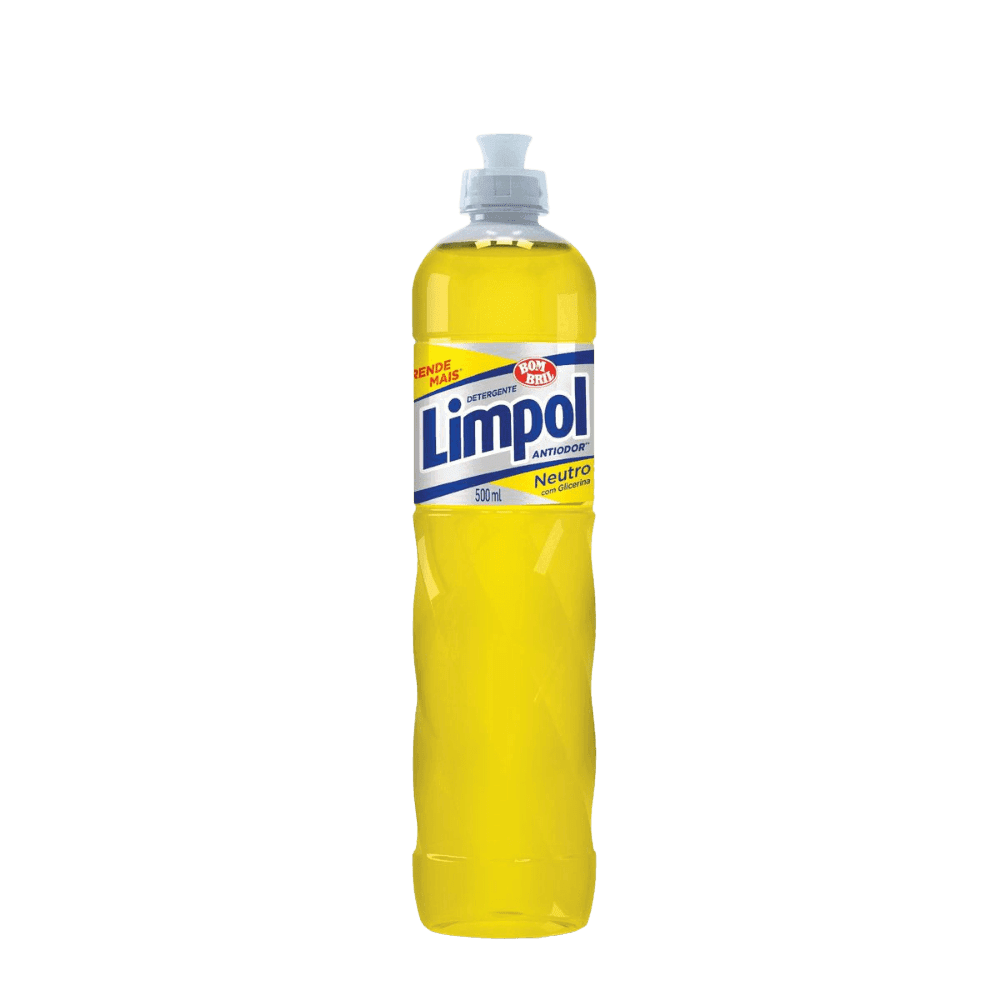 Produto Detergente Neutro 500ml Limpol