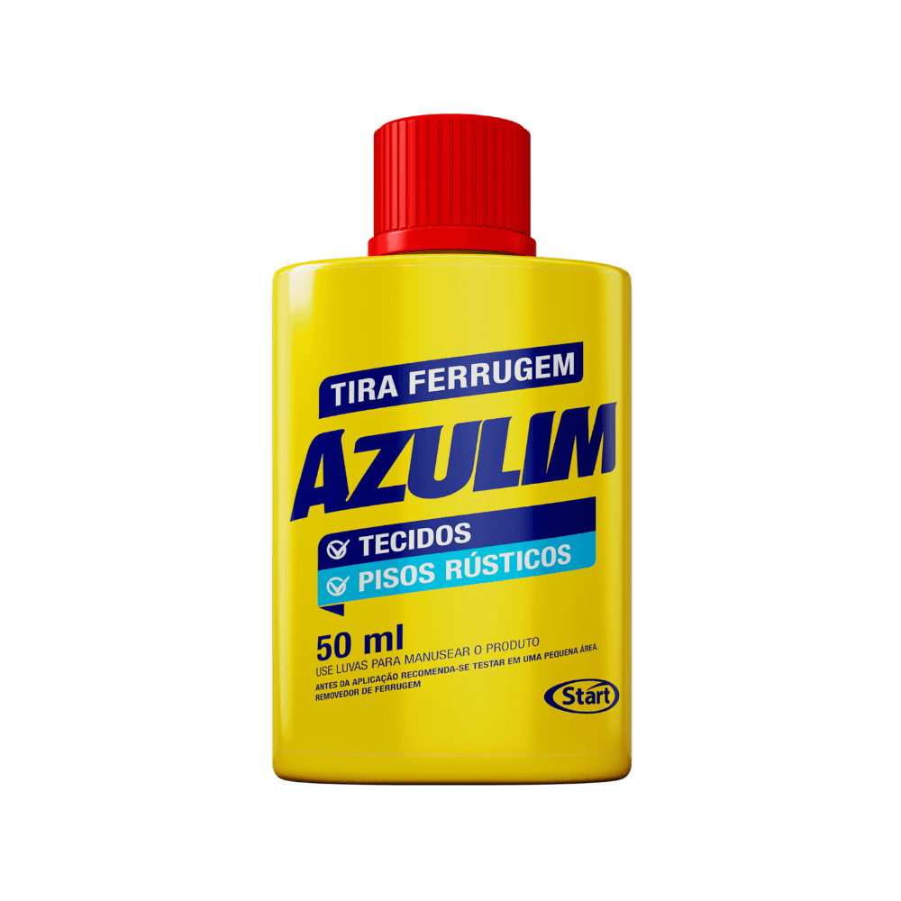Tira Ferrugem Azulim Start caixa com 12 unidades 50ml Indicado para ...