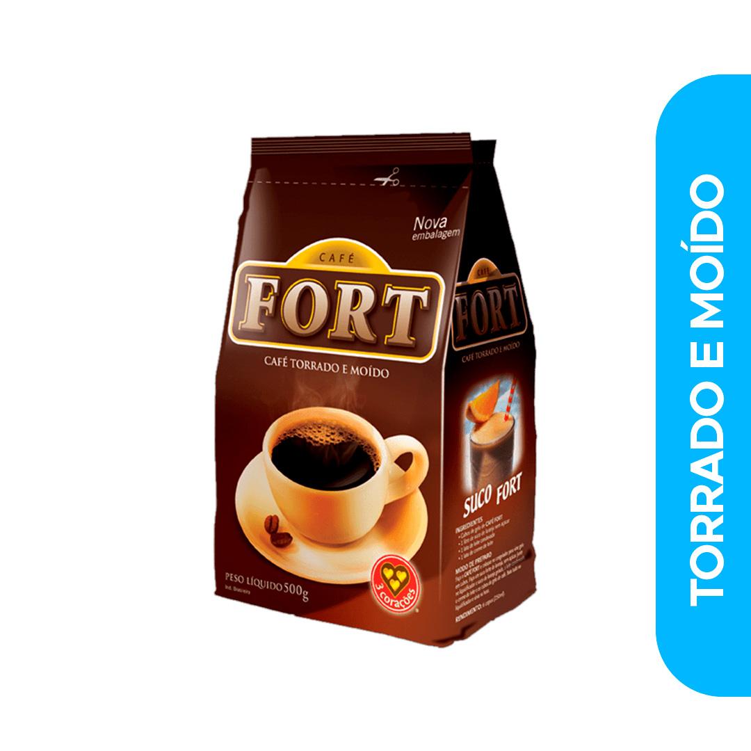 Produto Café Torrado e Moído Fort 10x500g