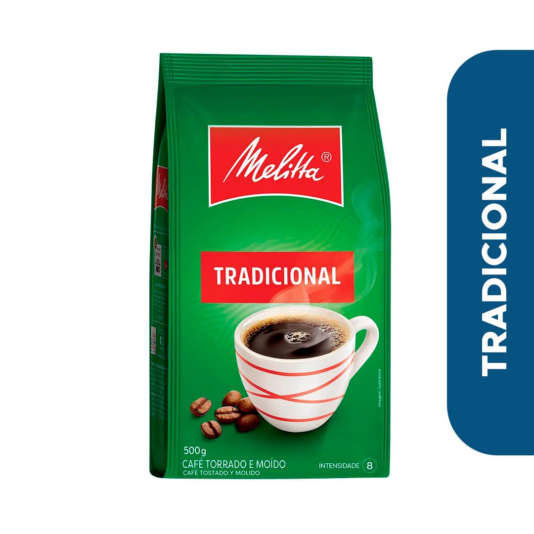 Produto Café Melitta Tradicional Pouch 10x500g