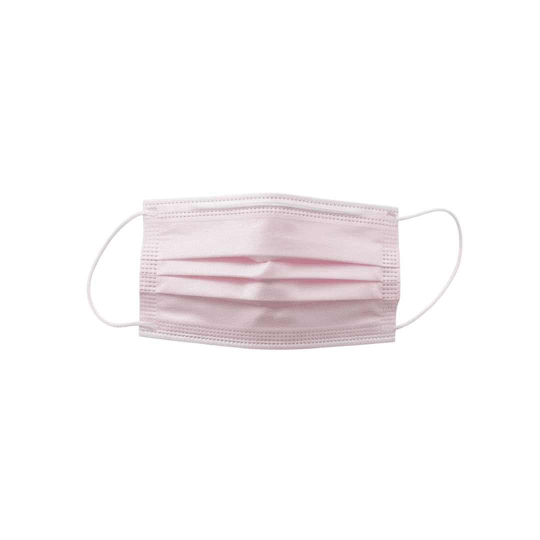 Produto Máscara Descartável TNT Tripla Infantil Rosa Massar