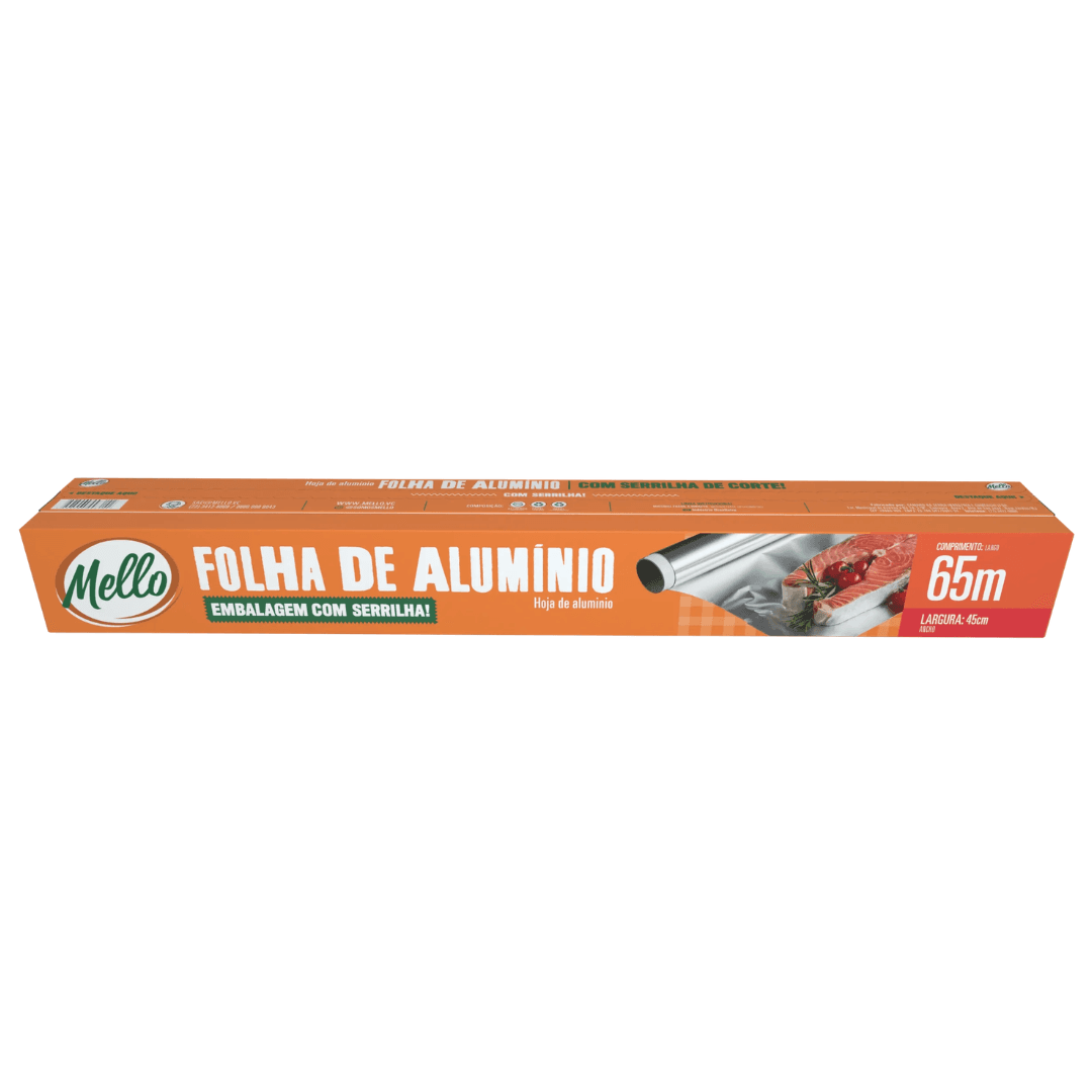 Produto Papel Alumínio 0,45X65M Mello