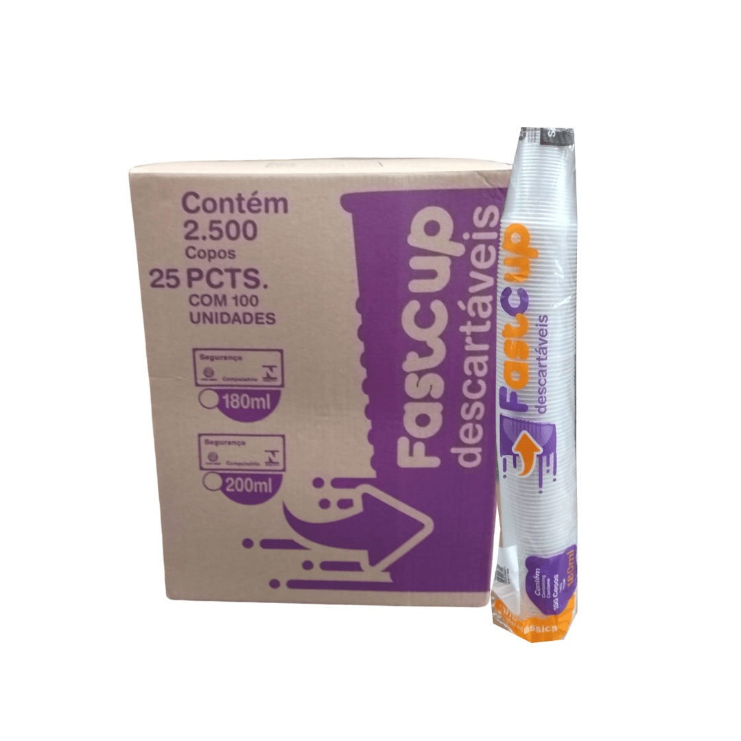 Produto Copo 180ml Fastcup TR PS