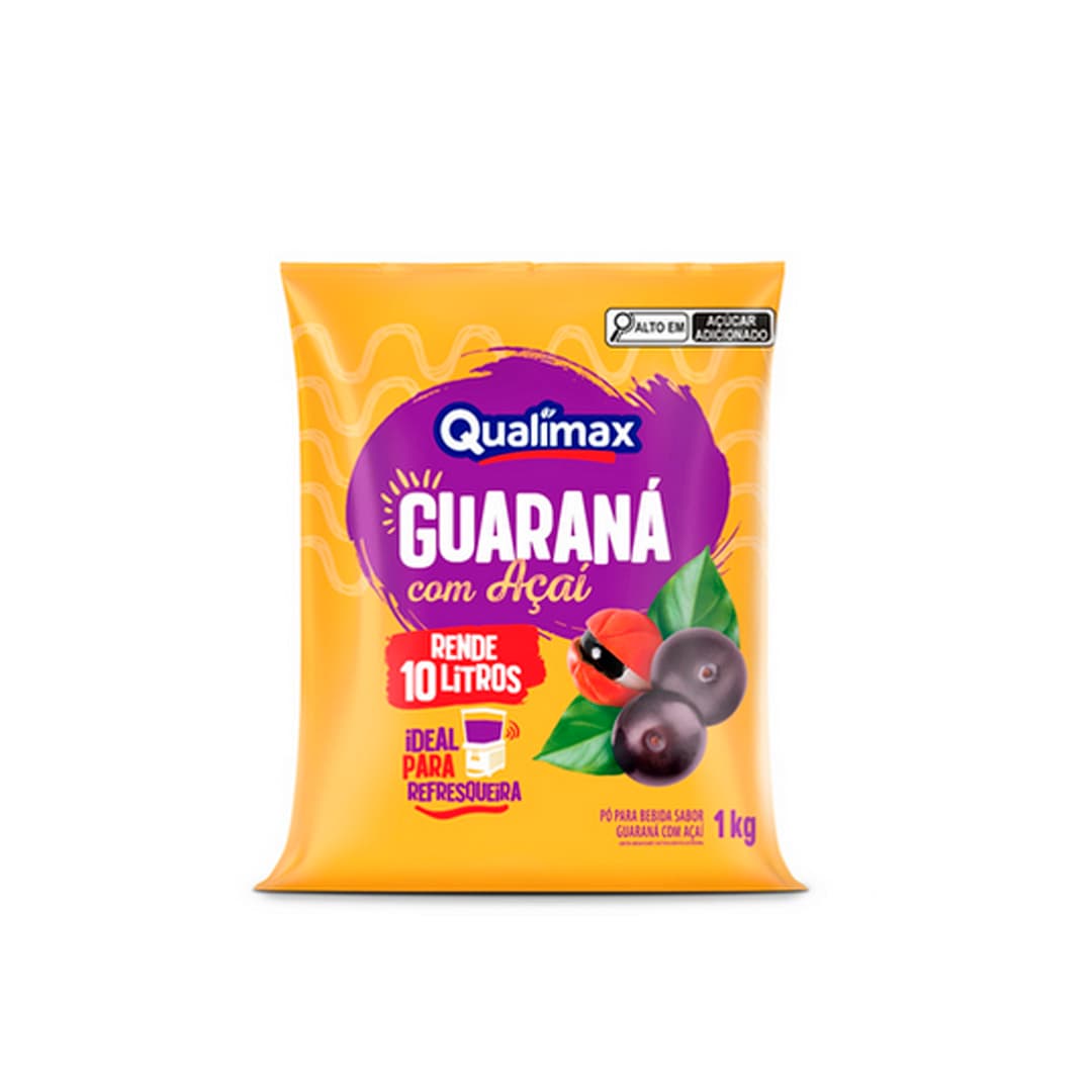 Produto Suco Qualimax Guaraná Com Açaí 1 Kg