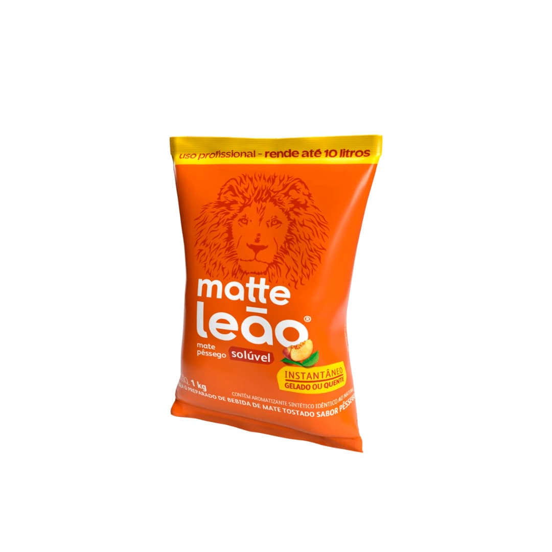 Produto Chá Solúvel Leão Matte Com Pêssego 1 Kg