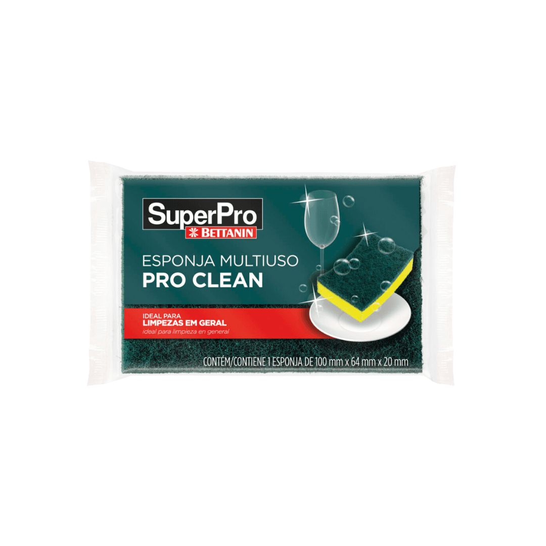 Produto Esponja Multiuso Pro Clean SuperPro Bettanin