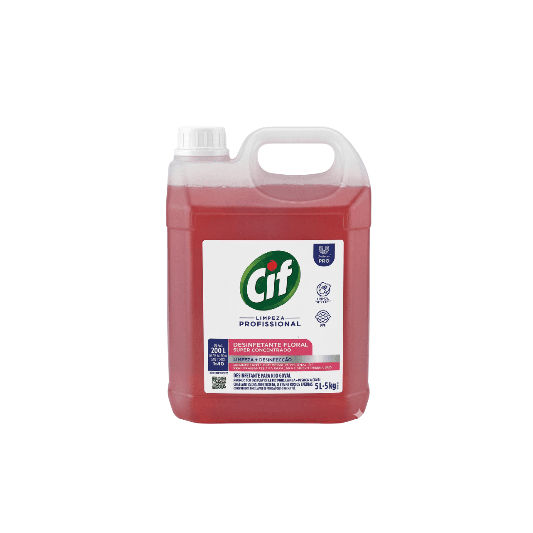 Produto Desinfetante Floral 5L Cif Pro