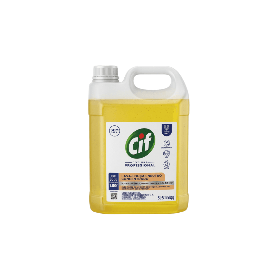 Produto Detergente Neutro 5L Cif Pro