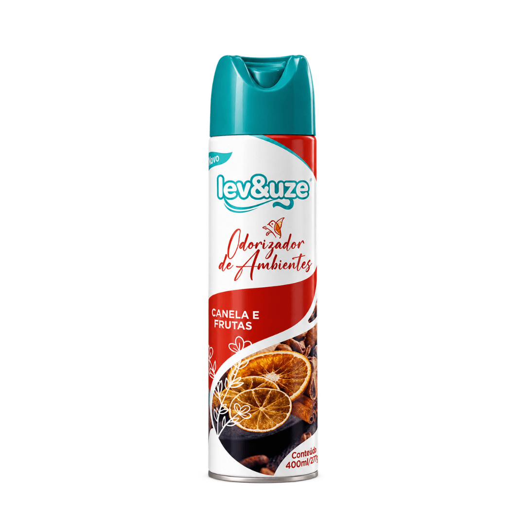 Produto Odor Lev&Use 400ml Canela e Fruta