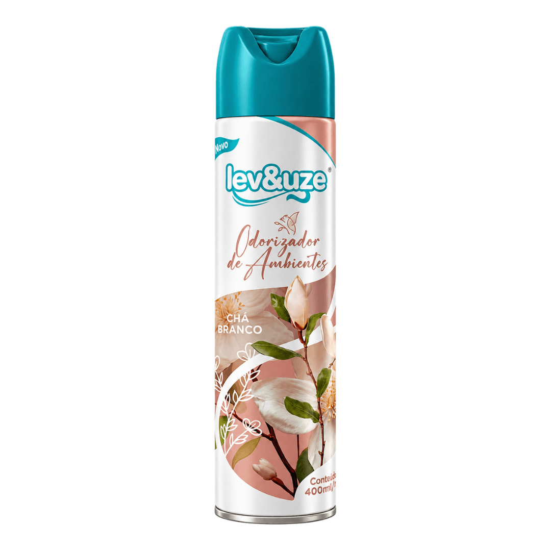 Produto Odor Lev&Uze 400ml Cha Branco