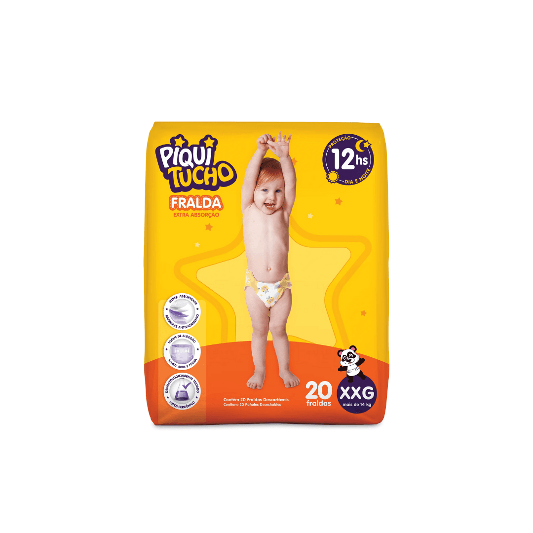 Produto Fralda Piquitucho XXG