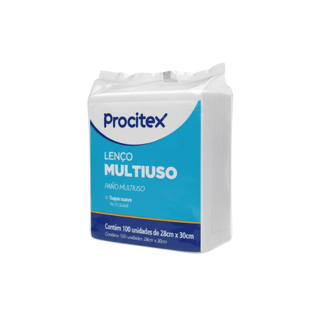 Produto Lenço Multiuso 28x30cm Procitex