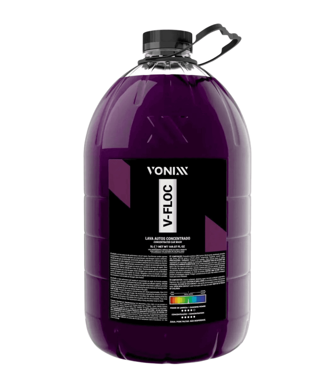 Produto Detergente Automotivo 5L V-Floc Vonixx