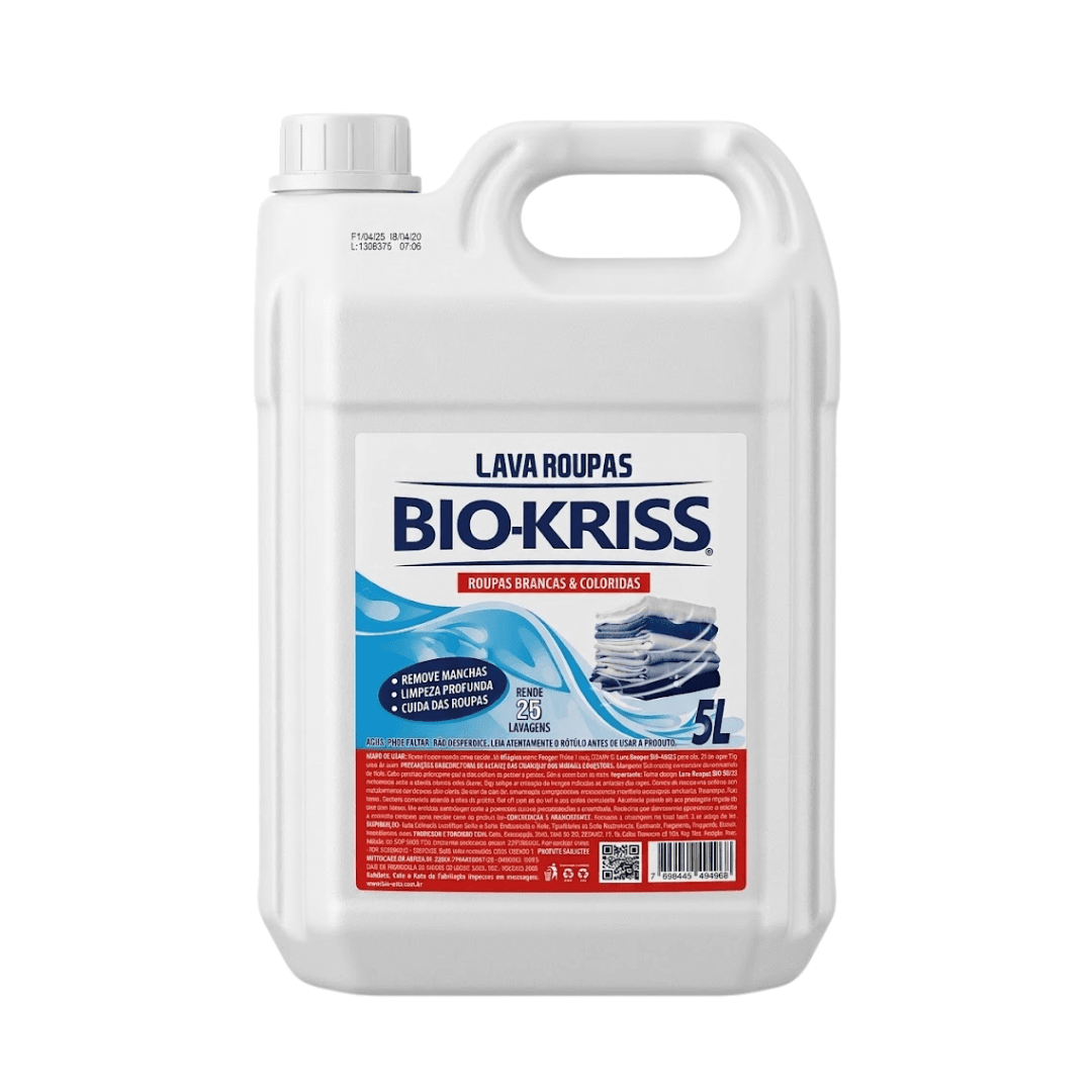 Produto sabão liquido Azul 5L - Biokriss