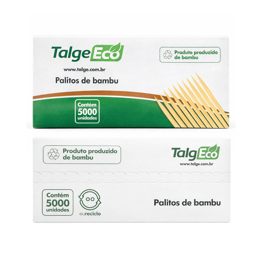 Produto Palito Dental Bambu c/ 500 granel - Talge