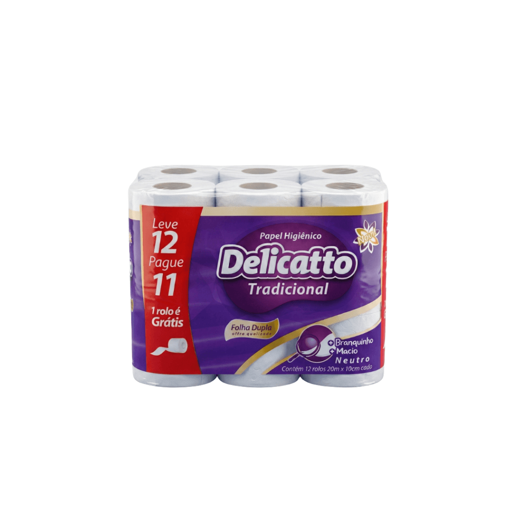 Produto Papel Higiênico Folha Dupla 6X12X20M